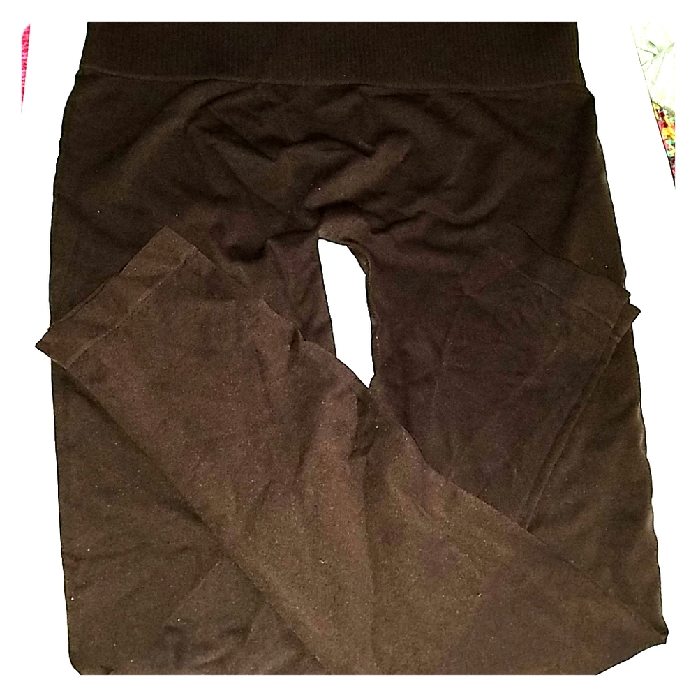 Full length leggings.